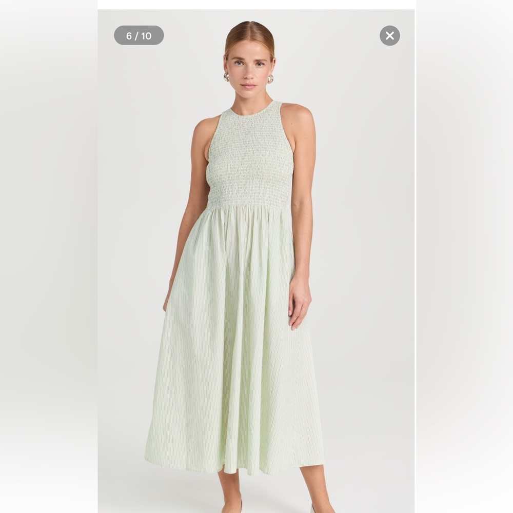 Madewell Light Mint Green Maxi Dress